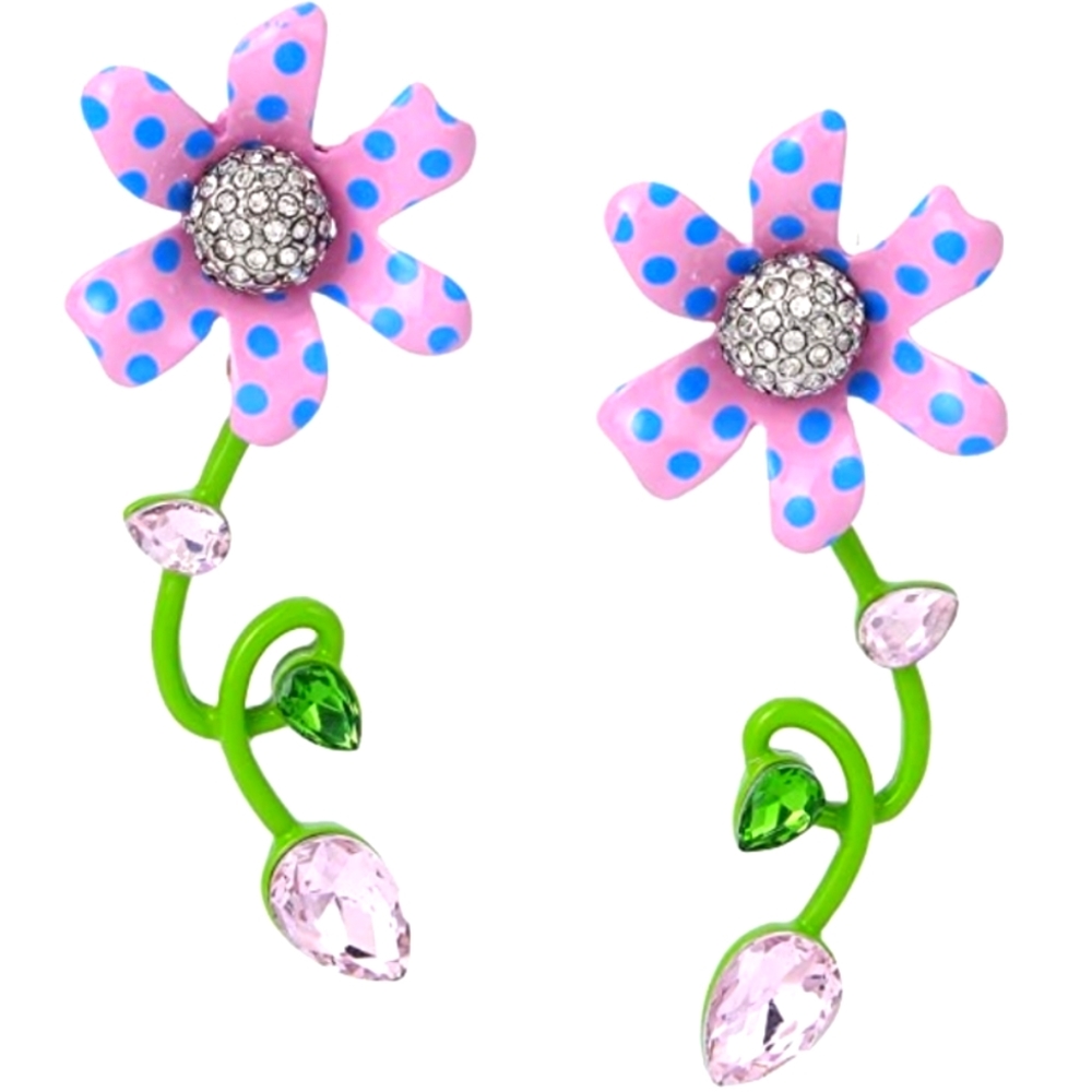 Flower Drop Earrings